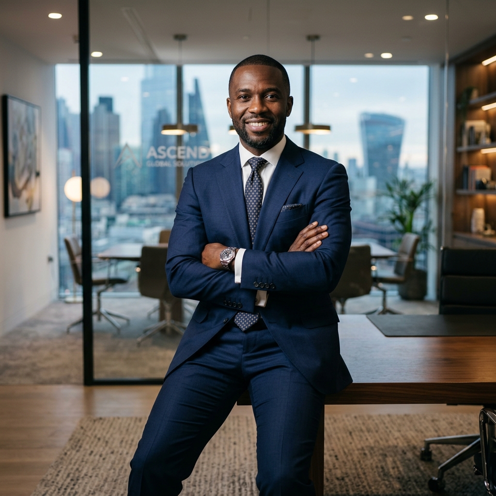 Portrait of Marcus Olawale, CEO and Founder of BOD Property Partners Limited